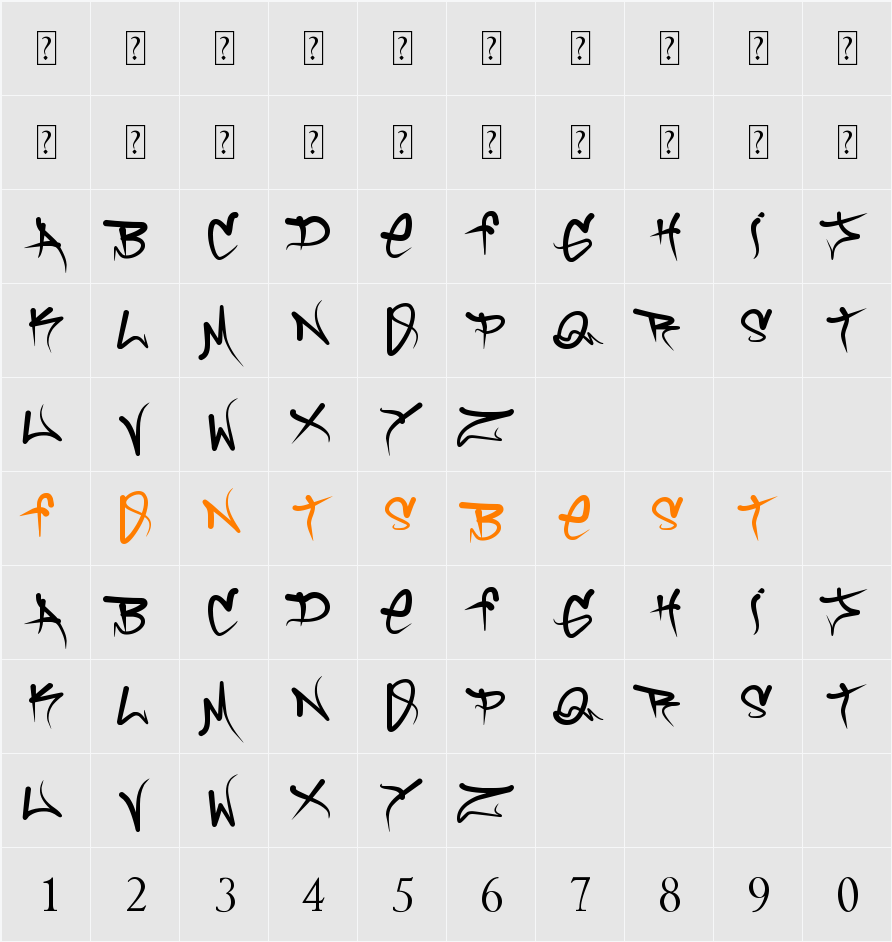 Brock Vandalo Character Map