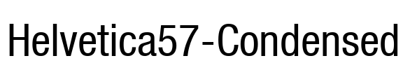 Helvetica57-Condensed