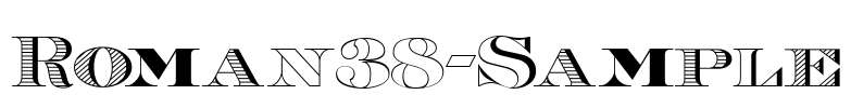 Roman38-Sample