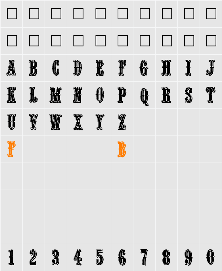 Quentin Character Map