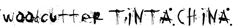 woodcutter TINTA CHINA