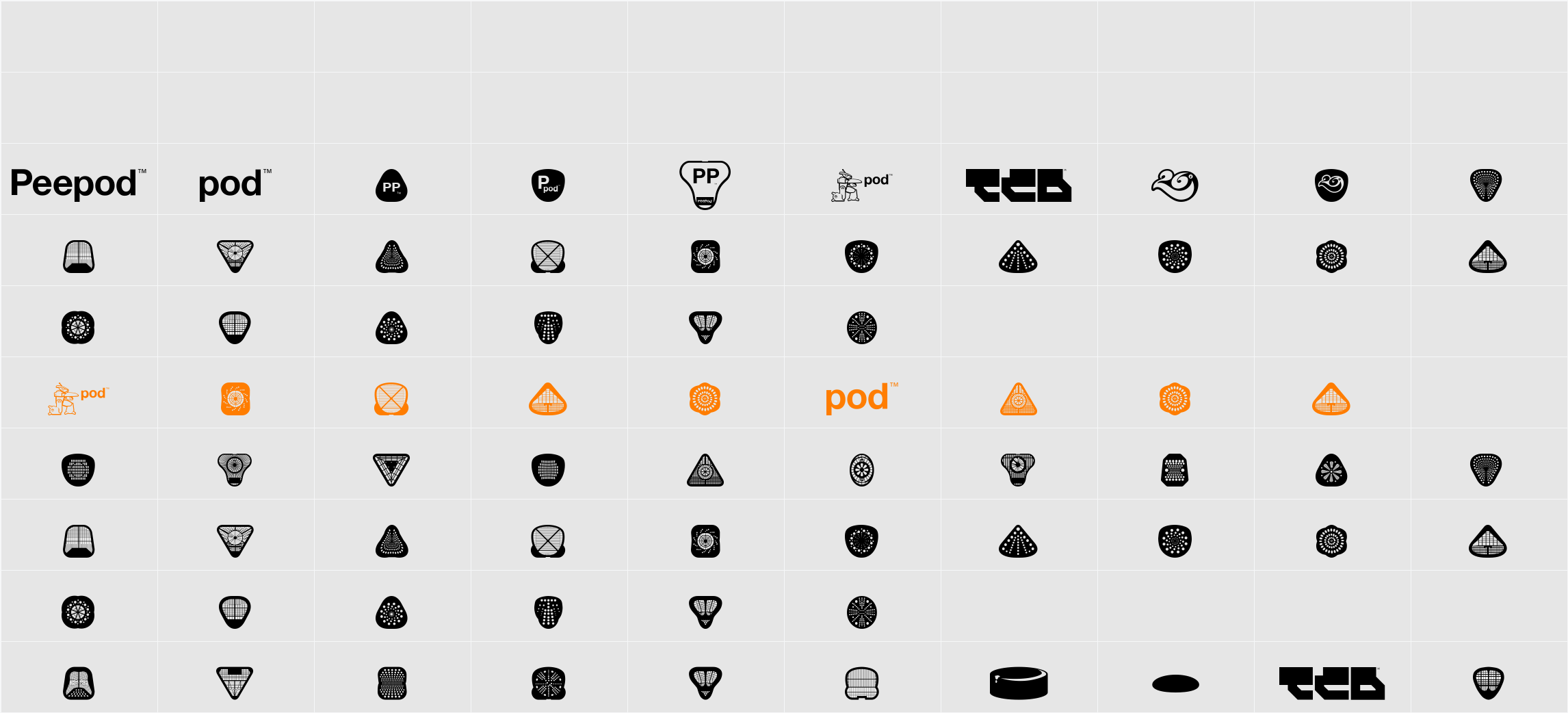 Peepod Character Map