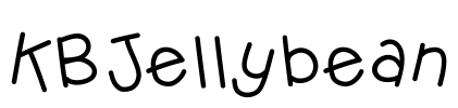 KBJellybean Font Image