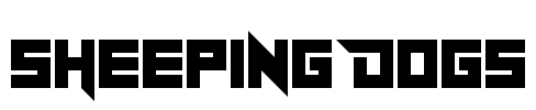 Sheeping Dogs Font Image