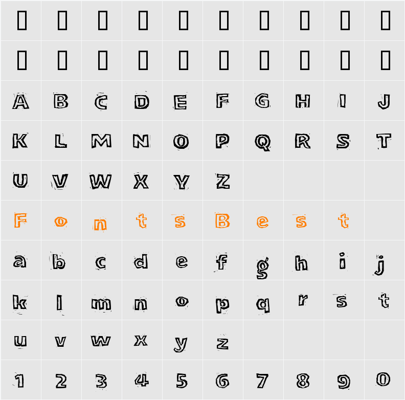 LogJam Inline Character Map