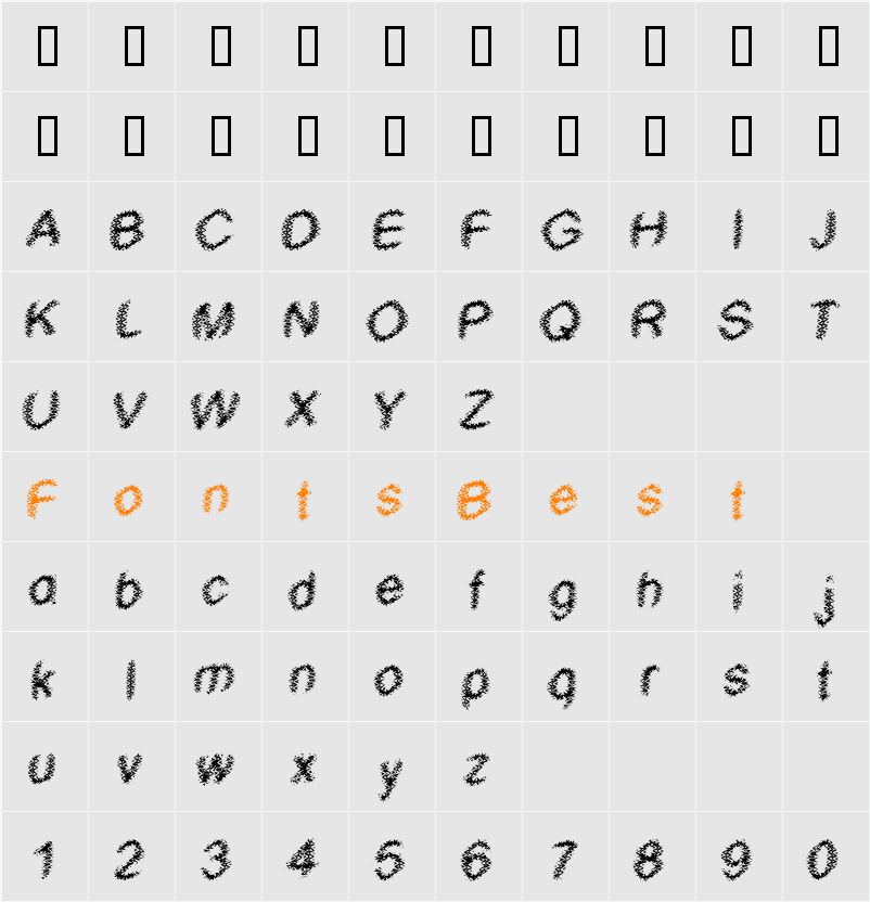 WTF Character Map