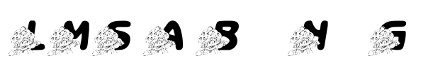 LMS A Berry Nice Girl Font Image