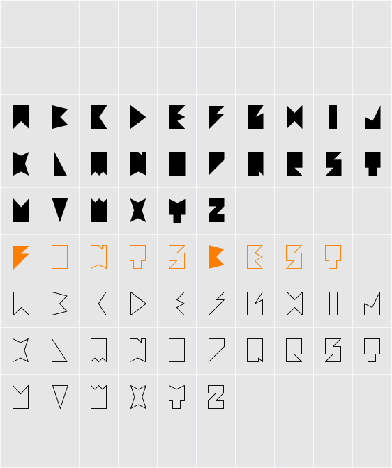 acute Character Map