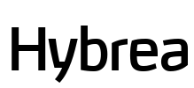 Hybrea Font Image
