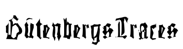 GutenbergsTraces