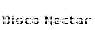 Disco Nectar Font Image