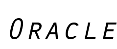 Oracle Font Image