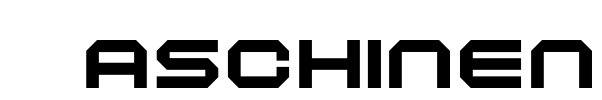 Maschinen Font Image