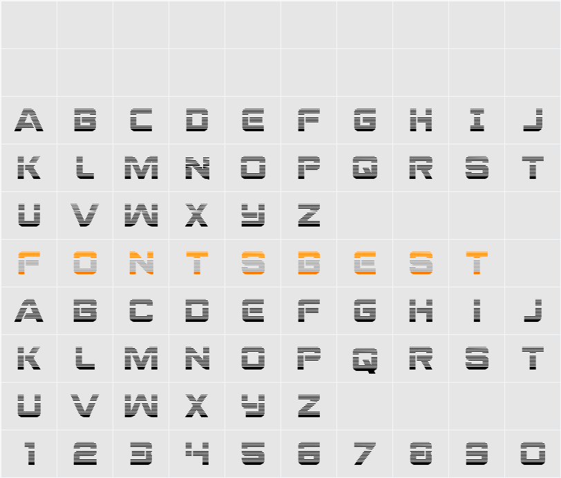 Praetorian Gradient Character Map