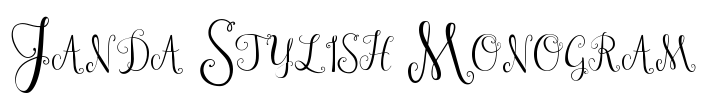 Janda Stylish Monogram