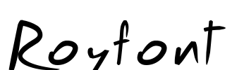 Royfont Font Image
