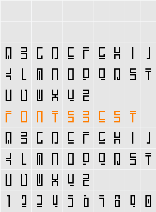 Encrypted Wallpaper Character Map