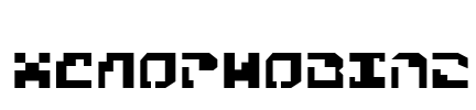 Xenophobia2 Font Image