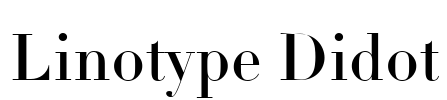 Linotype Didot