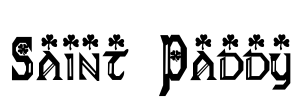 Saint Paddy Font Image