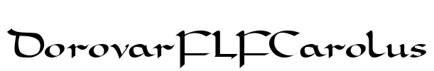 DorovarFLFCarolus Font Image