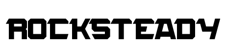 ROCKSTEADY Font Image