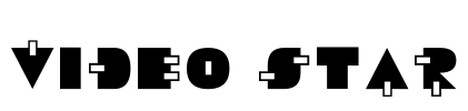 Video Star Font Image