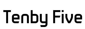 Tenby Five Font Image