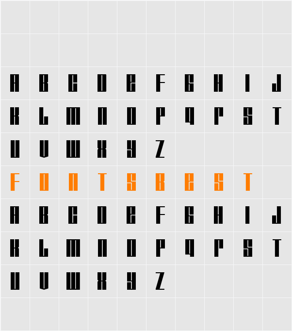 Tagmarker Character Map