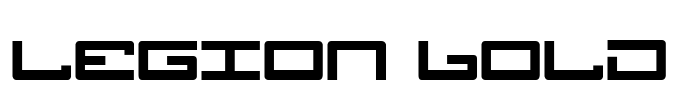 Legion Bold Font Image