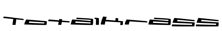 TotalKrass Font Image