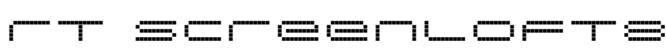 rt screenloft8 Font Image