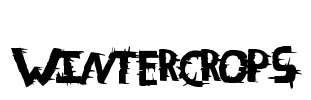 WinterCrops Font Image