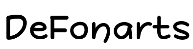 DeFonarts Font Image