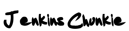 Jenkins Chunkie Font Image
