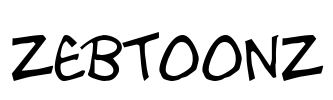 Zebtoonz Font Image