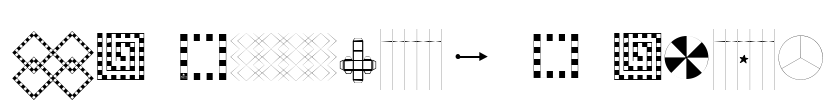 KG Build A Game Font Image