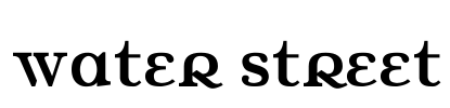 Water Street Font Image