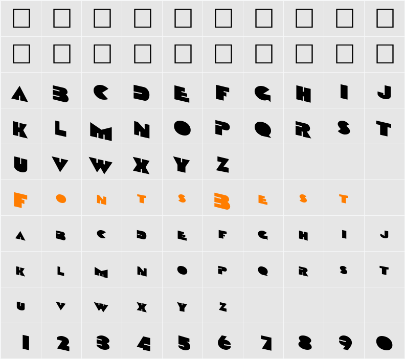 State ttnorm Character Map