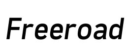 Freeroad Font Image