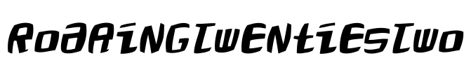 RoaringTwentiesTwo Font Image