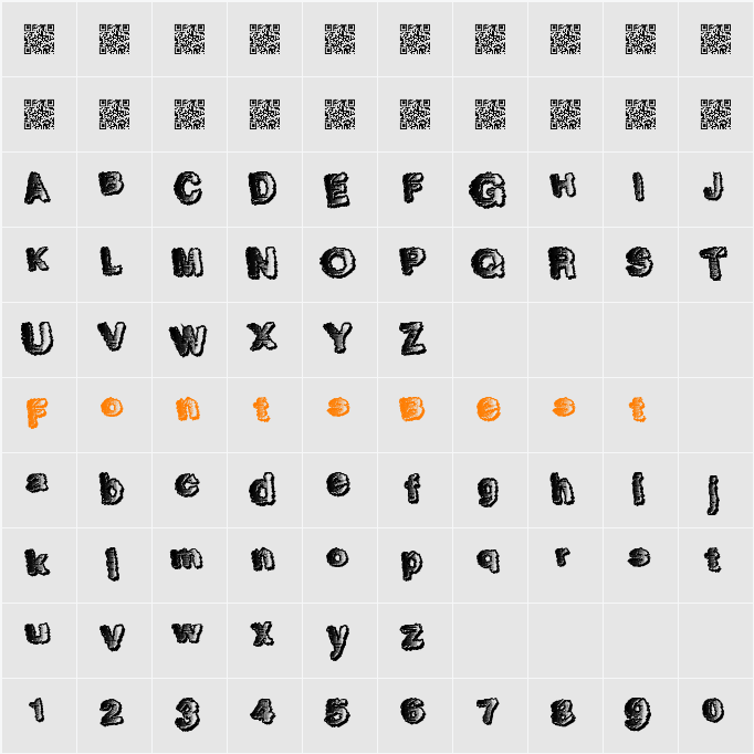TenFresh Character Map
