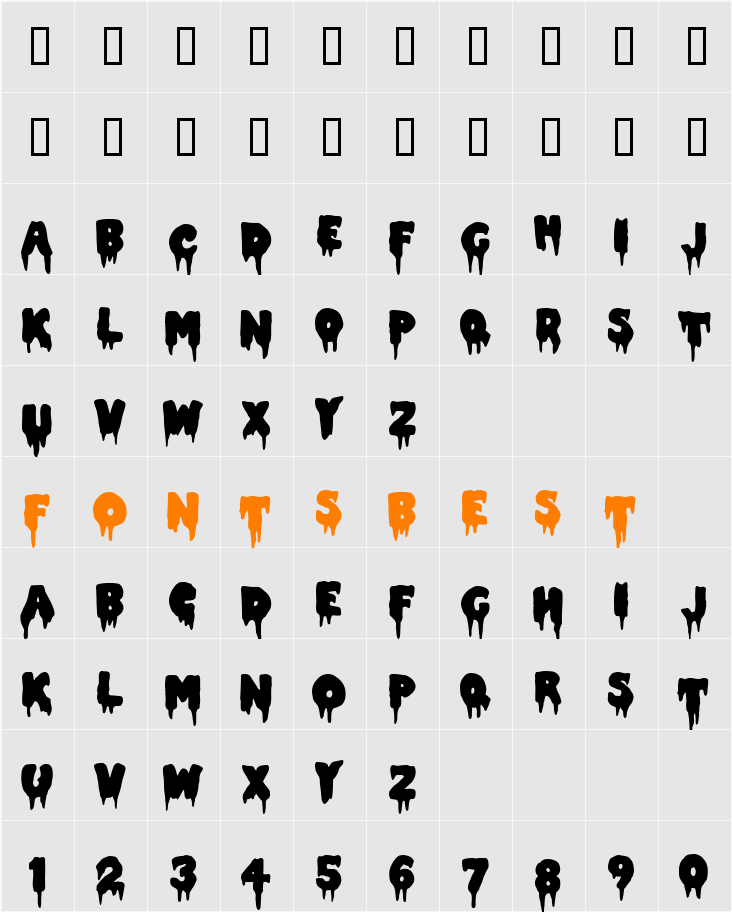 Double Feature Character Map