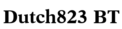 Dutch823 BT