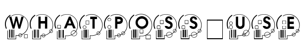 WhatPoss-Use Font Image