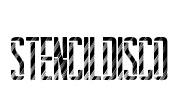 StencilDisco Font Image