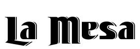 La Mesa Font Image
