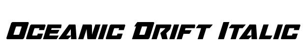 Oceanic Drift Italic