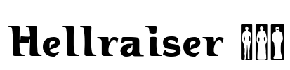 Hellraiser 3 Font Image
