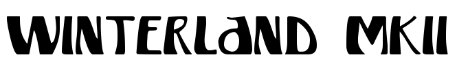 Winterland [MKII] Font Image
